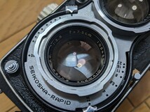 オリンパスフレックス OLYMPUS FLEX Ａ2.8 オリンパス zuikoレンズ 7.5㎝Ｆ2.8 二眼レフ _画像3