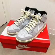 【美品】NIKE DUNK HI PRM ナイキ ダンク ハイ プレミアム DR8753-077 US9 27cm 箱有 _画像1