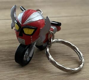 ◆ビープロキャラクター 電人ザボーガー マシーンザボーガー フィギュア キーホルダー 中古 1999 バンプレスト SD 特撮