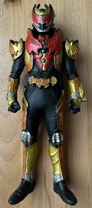 ◇仮面ライダー キバ ライダーヒーローシリーズ 仮面ライダーキバ エンペラーフォーム 中古 ソフビ フィギュア 2008 バンダイ