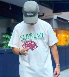 極美品 Supreme 20aw Nuova York Tee シュプリーム ロゴ