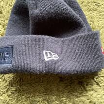 美品 Supreme New Era Tonal Box Logo Beanie ニューエラ ビーニー シュプリーム ボックスロゴ_画像3