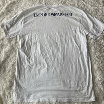 エンポリオアルマーニ EMPORIO ARMANI半袖Tシャツバックプリント ブランドロゴ トップスサイズXL_画像3