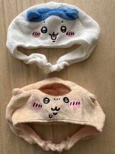 ちいかわ　ねこのかぶりもの　ハチワレ　くりまんじゅう