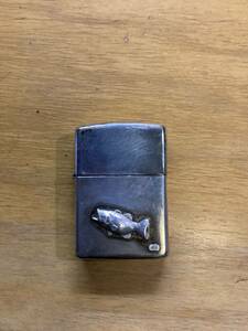 アンティーク　ジッポ　ZIPPO　ブラックバス？