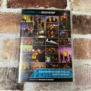 Step90　　★レスミルズ★Lesmills★DVD★CD★中古品★BodyStep★ボディステップ90　★英語コレオノート★箱に傷有★汚れあり★再生確認済