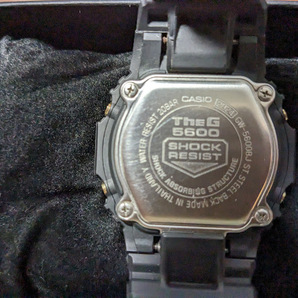 ★美品カシオG-SHOCK The G DIGITAL GW-5600BJ-1JFブラックフェイス電波ソーラー28600円の画像2