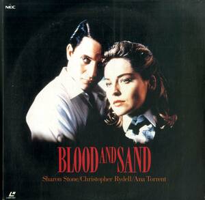 B00163302/LD/シャロン・ストーン「血と砂 Blood And Sand (Sangre Y Arena) (1992年・NALA-10048)」