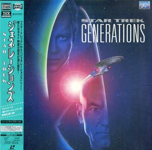 B00159555/LD2枚組/パトリック・スチュワート「スタートレック Star Trek VII: Generations ジェネレーションズ 1994 (Widescreen) (1996