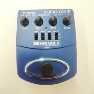 【M4697】ベリンガー　ギターモデリングアンプ　BEHRINGER GUITAR　GDI　21