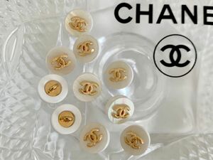 1set限定 CHANELボタン　シェルホワイト