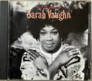 EX■Sarah Vaughan /Best Collection■サラヴォーン■My Funny Valentine,Yesterday,Moon River,酒と薔薇の日々,いそしぎ,イパネマの娘収録