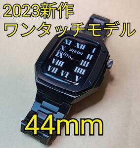 2023新作● 44mm ●ブラック メタル● apple watch ステンレス カスタム ゴールデンコンセプト golden concept 好き アップルウォッチ