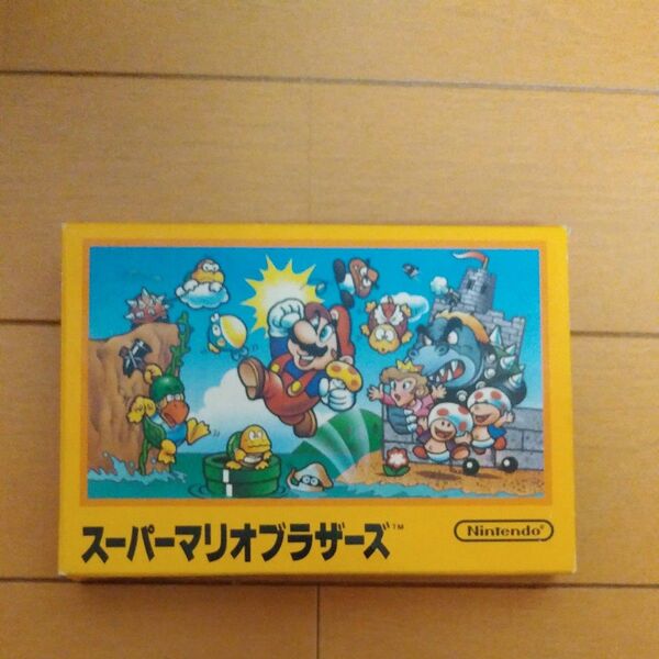 スーパーマリオブラザーズ ファミコン ソフト 箱説付!動作確認済 レトロ