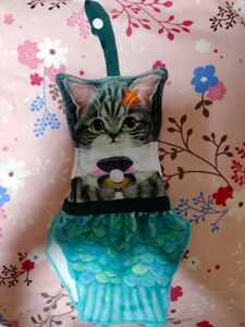 猫ちゃん人魚ドレスタオル新品