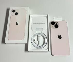 超美品 iPhone 13 mini Pink 256GB A2481 米国版