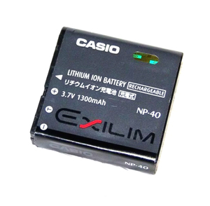CASIO カシオ EXLIM 用 バッテリー NP-40 【美品】動作品