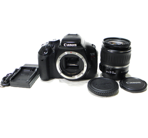 カメラ Canon EOS Kiss X5 (7代目)/ EF-S 18-55mm f3.5-5.6 デジタル一眼レフ セット品 現状品　動作未確認