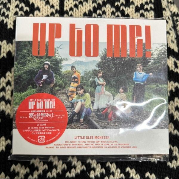 初回生産限定盤 Blu-ray付 Little Glee Monster CD+Blu-ray/UP TO ME! 