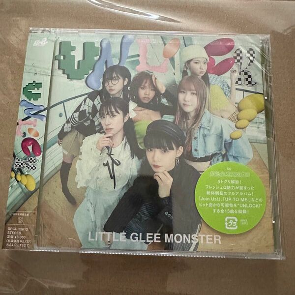 初回生産限定盤B Little Glee Monster CD/UNLOCK! 24/3/20発売 新品未開封