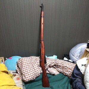 KTWmosin*na gun bolt action life ru real wood air ko King gun with defect 