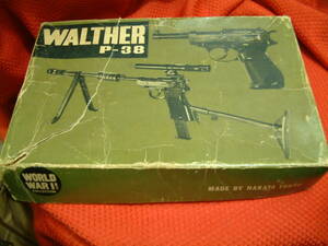 中田製　Walther　P38の箱です。