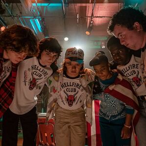 HELLFiRE CLUB Tee Tシャツ Mサイズ ストレンジャーシングス stranger things ネットフリックス Netflix ヘルファイアクラブの画像4