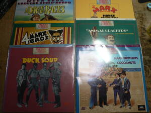 LP マルクス兄弟 6枚セット "ANIMAL CRACKERS" "DUCK SOUP" "MONKEY BUSIINESS" 他