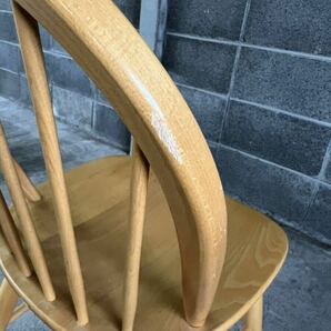 ダイニングセット 飛騨産業 キツツキ チェア 2脚 テーブル 木製 家具 椅子 いす イス インテリアの画像6
