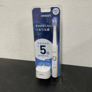 1円〜 家電屋引き上げ品 未使用 オムロン 音波式電動歯ブラシ HT-B303-W Mediclean 