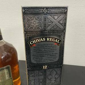 未開栓 CHIVAS REGAL シーバスリーガル 12年 750ml 43％ スコッチ ウィスキー 1801 箱付 洋酒 古酒の画像4