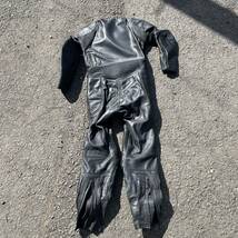 CORIN MOTARS 光輪 革ツナギ レーシングスーツ ツナギ ブラック サイズL_画像8