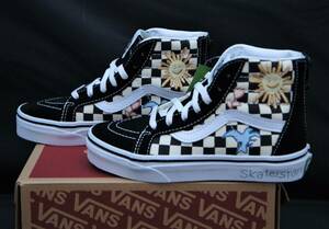 SALE！【新品】US13 18.5cm VANS バンズ SK8-HI ZIP スケートハイ ジップ SKATEISTAN CHECKER スケハイ 3