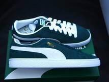 SALE！【新品】US8.5 26.5cm PUMA プーマ SUEDE CLASSIC XXI スエード クラシック MALACHITE/WHITE 国内正規品_画像2