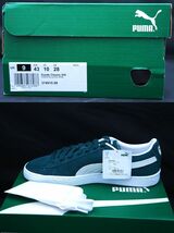 SALE！【新品】US10 28cm PUMA プーマ SUEDE CLASSIC XXI スエード クラシック MALACHITE/WHITE 国内正規品 2_画像10