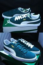 SALE！【新品】US8.5 26.5cm PUMA プーマ SUEDE CLASSIC XXI スエード クラシック MALACHITE/WHITE 国内正規品_画像6