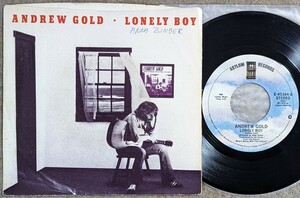 Andrew Gold-Lonely Boy★米Asylum Orig.7&#34;/SSW