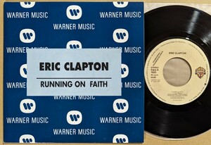 Eric Clapton:Running On Faith★西プロモ・オンリー7&#34;