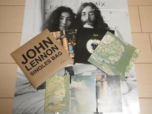 John Lennon-Single Bag★RSD限定7”3枚組/付属品付/The Beatles
