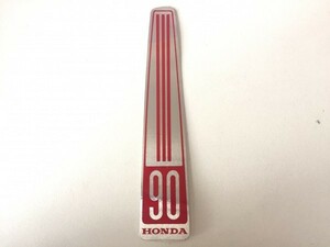 ホンダ CUB90 C90 カブ エンブレム デカール ステッカー 旧車 フロント トップカバー honda cub topcover emblem vela_parts 0195