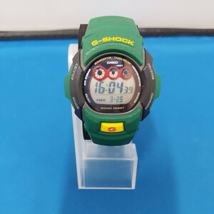 ★希少 良品 動作確認済 CASIO カシオ G-SHOCK/Gショック GW‐002RJ/ラスタ ファリアン/レゲエ ソーラー電波 デジタル 腕時計 グリーン★