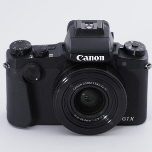 Canon キヤノン コンパクトデジタルカメラ PowerShot G1 X Mark III ブラック APS-Cセンサー/F2.8レンズ/EVF内蔵 PSG1XMARKIII #9119