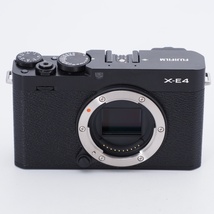 FUJIFILM 富士フイルム ミラーレスデジタルカメラ X-E4 ボディ ブラック F X-E4-B #9188_画像1