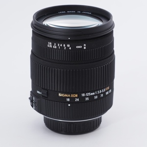 SIGMA シグマ AF ズームレンズ 18-125mm F3.8-5.6 DC OS HSM ペンタックス Kマウント APS-C用 #9300