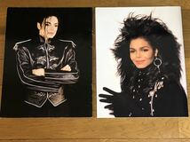 Michael Jackson、Janet Jacksonコンサートツアー　パンフレット２冊_画像2