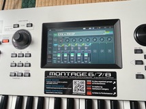 YAMAHA MONTAGE 6WH アサイナブルノブ破損のため格安　オプション音色多数あり_画像4