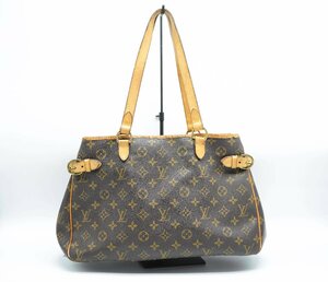 1円スタート！LOUIS VUITTON ルイヴィトン モノグラム バティニョール オリゾンタル ショルダーバッグ トートバッグ M51154