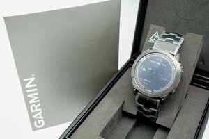 １円～ 【美品】 GARMIN FENIX 7X PRO 51mm メタルバンド SAPPHIRE DUAL POWER 定価153,450円