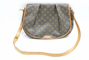 1円スタート！LOUIS VUITTON ルイ ヴィトン モノグラム メニルモンタンMM ショルダーバッグ 斜め掛けショルダー M40473