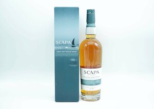 1円～ 【未開栓】SCAPA スキャパ 16年 シングルモルトスコッチウイスキー 700ml 40%